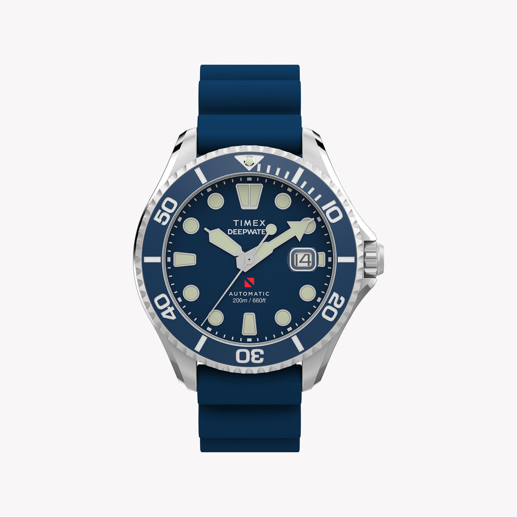 Deep Water Meridian 200 SST Blue Dial Blue Strap Watch TW2Y39900 | Men's Sport Watch