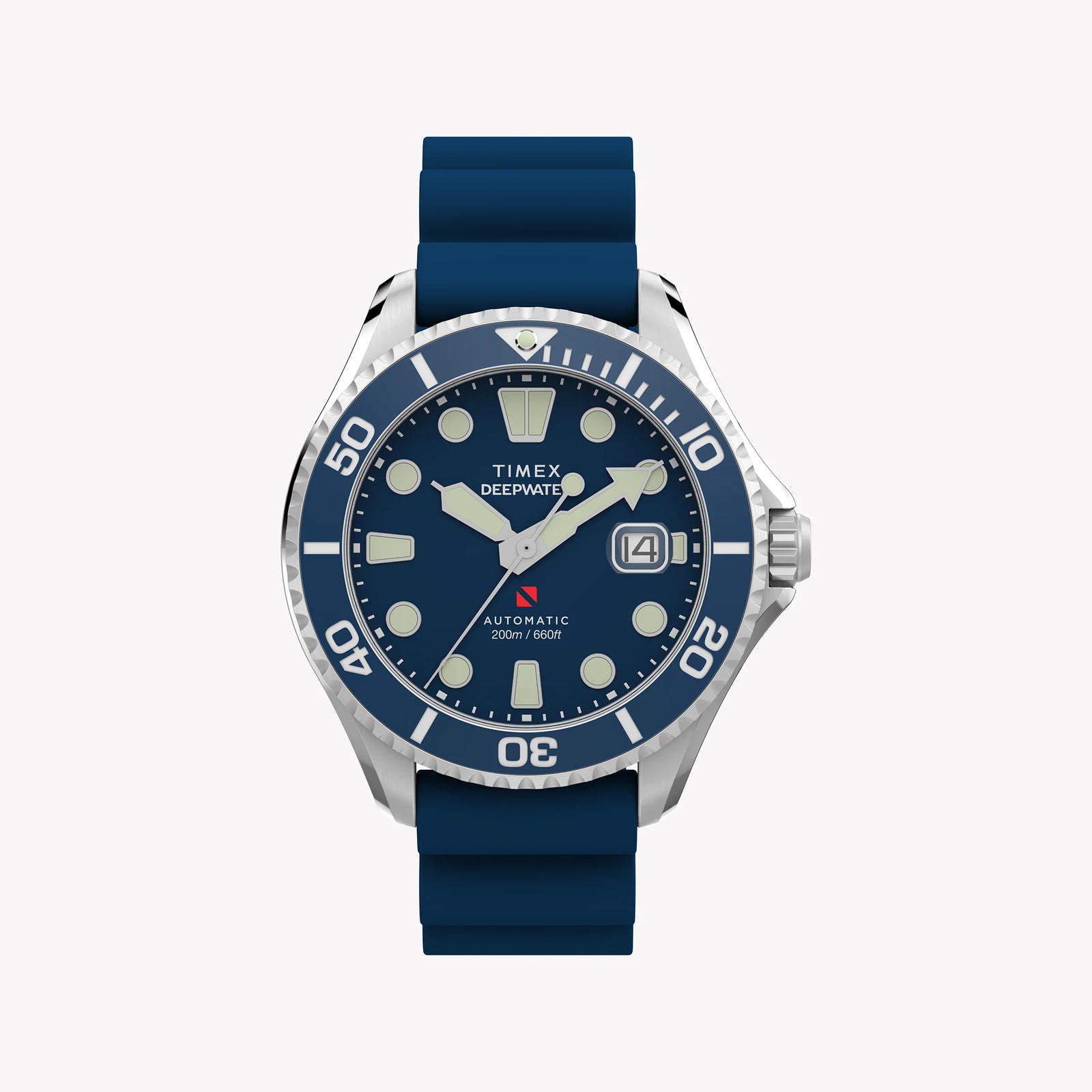 Deep Water Meridian 200 SST Blue Dial Blue Strap Watch TW2Y39900 | Men's Sport Watch by i-watch