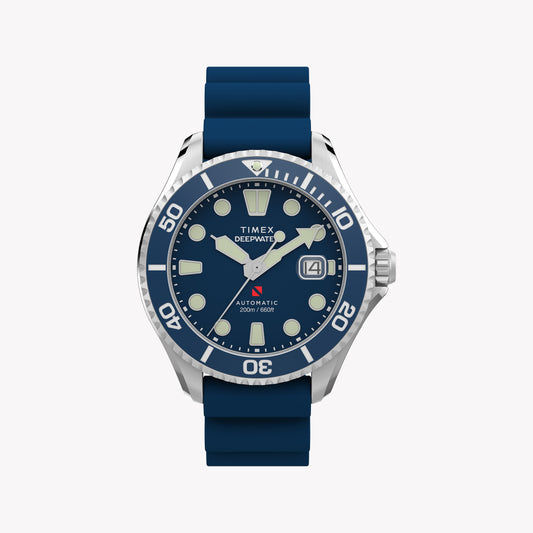 Deep Water Meridian 200 SST Blue Dial Blue Strap Watch TW2Y39900 | Men's Sport Watch