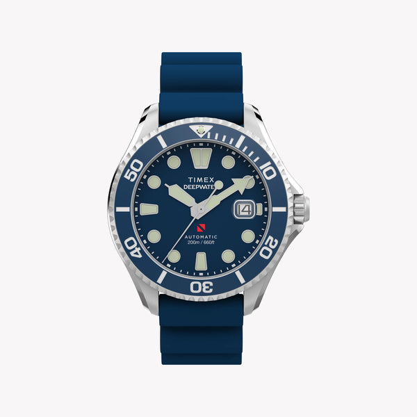 Deep Water Meridian 200 SST Blue Dial Blue Strap Watch TW2Y39900 | Men's Sport Watch