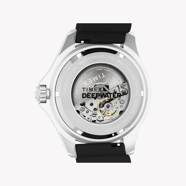 Deep Water Meridian 200 SST Black Dial Black Strap Watch | TW2Y40000