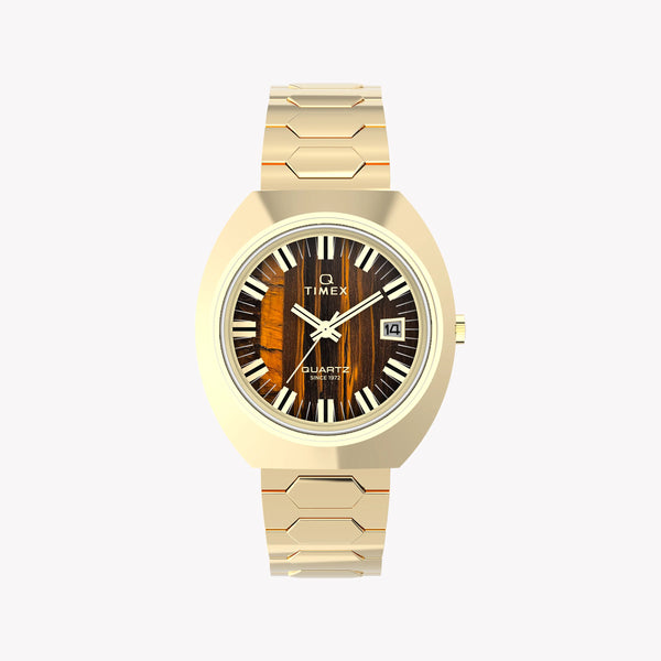 Timex 1972 Time Machine Reissue Watch with Brown Dial | Model TW2Y45200