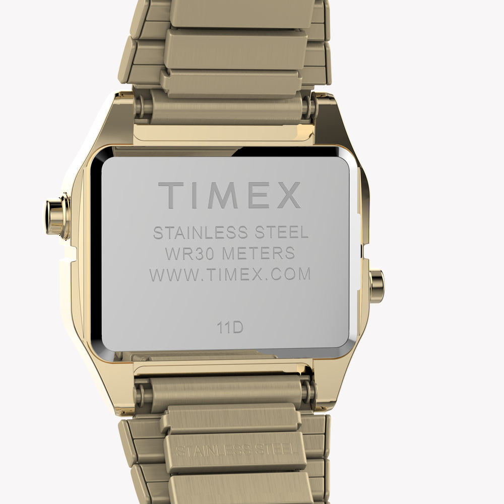 Timex Women's Gold-Tone Stainless Steel, Gold-Tone SS | TW2Y46600