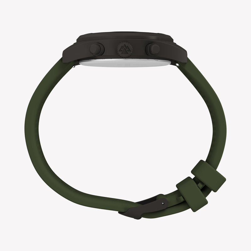 TIMEX Men's Gunmetal, Green | TW2Y61100