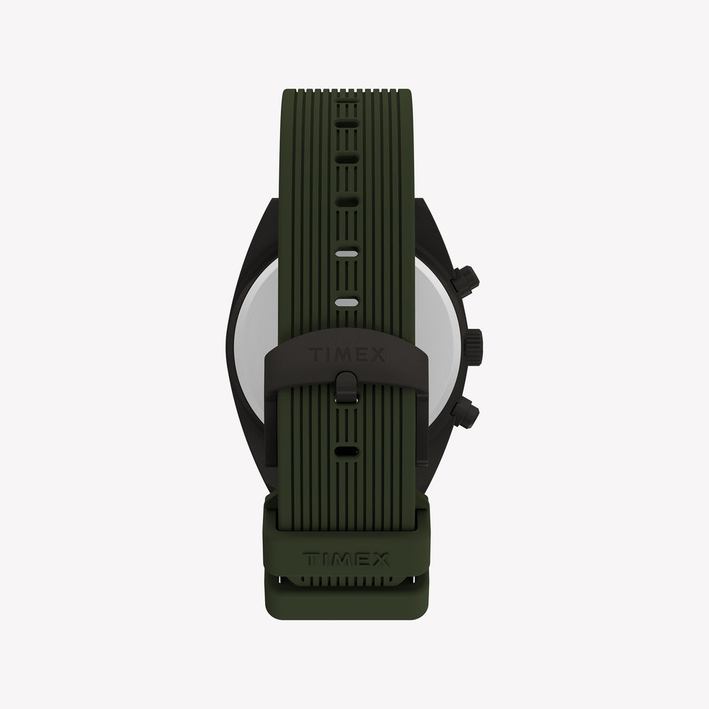 TIMEX Men's Gunmetal, Green | TW2Y61100