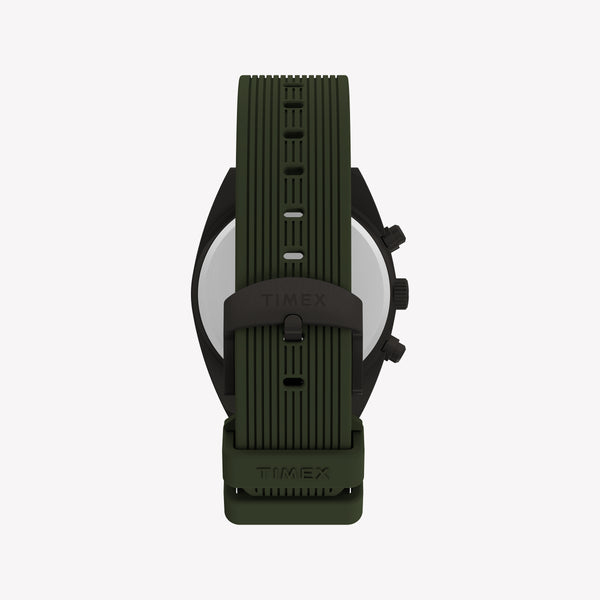 TIMEX Men's Gunmetal, Green | TW2Y61100