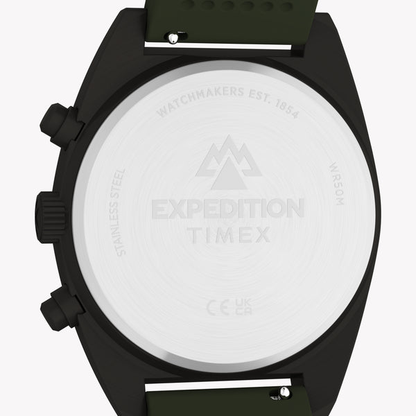 TIMEX Men's Gunmetal, Green | TW2Y61100