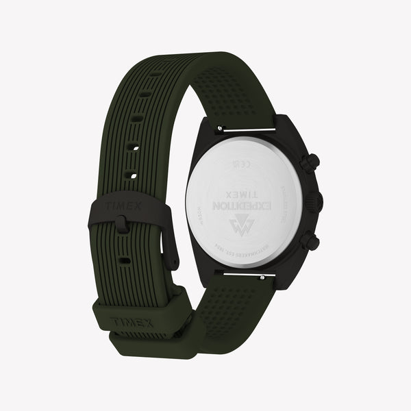 TIMEX Men's Gunmetal, Green | TW2Y61100