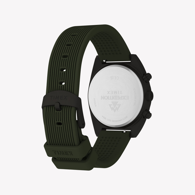 TIMEX Men's Gunmetal, Green | TW2Y61100