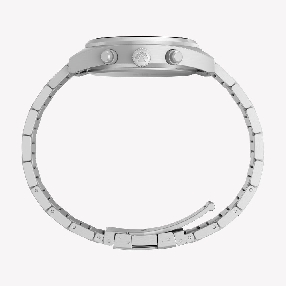 TIMEX Men's SS Silver-Tone, Green Dial | TW2Y61300