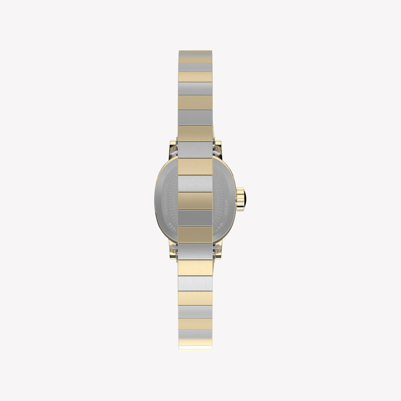 TIMEX Women's Two-Tone Stainless Steel, Gold-Tone | TW2Y66900