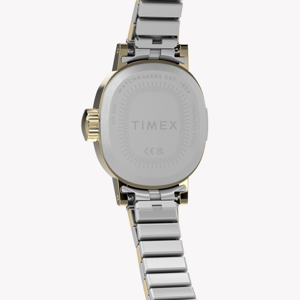 TIMEX Women's Two-Tone Stainless Steel, Gold-Tone | TW2Y66900