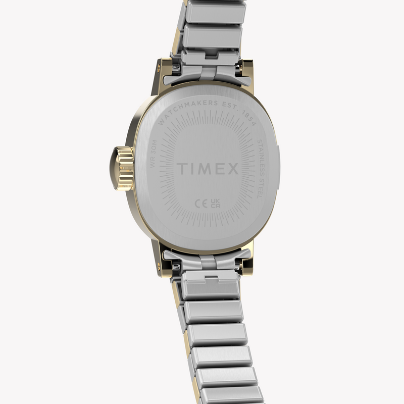TIMEX Women's Two-Tone Stainless Steel, Gold-Tone | TW2Y66900