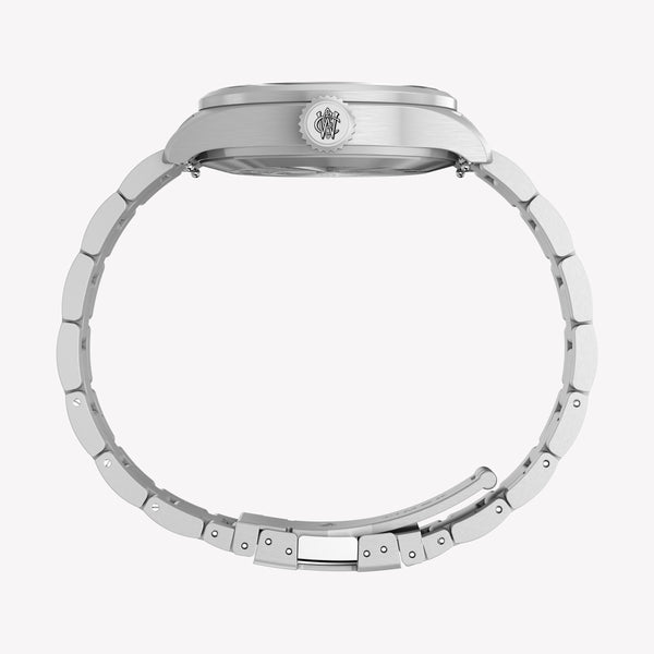 Timex Men's Silver-Tone Stainless, Black Dial | TW2Y70300
