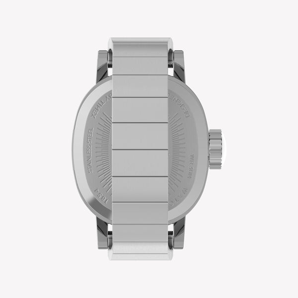 Timex Women's Silver-Tone Steel, White Dial | TW2Y70700