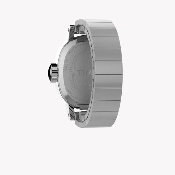 Timex Women's Silver-Tone Steel, White Dial | TW2Y70700