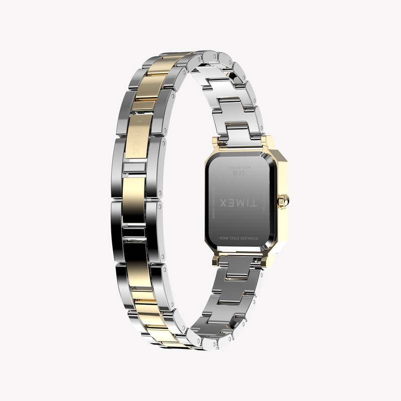 TIMEX Women's Gold-Tone, Two-Tone, Green Dial | TW2Y72000