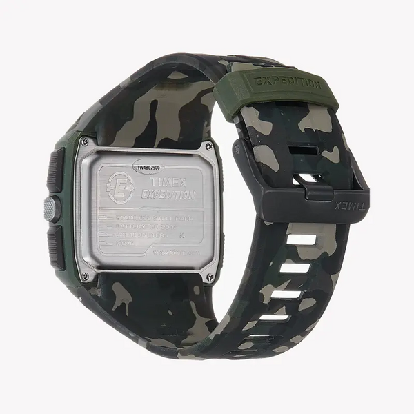 Timex Expedition Grid Shock Tw4b02900 - Men's Rugged Camouflage Digital Watch