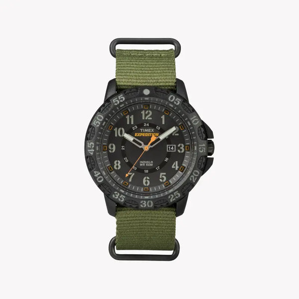 Timex Expedition Camper Tw4b03600 - Rugged Men's Watch With Green Fabric Band & Black Dial by i-watch