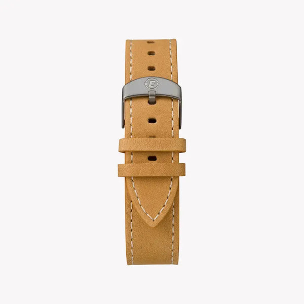 Timex Men's Brass Green Dial, Tan Leather Strap | Tw4b04400