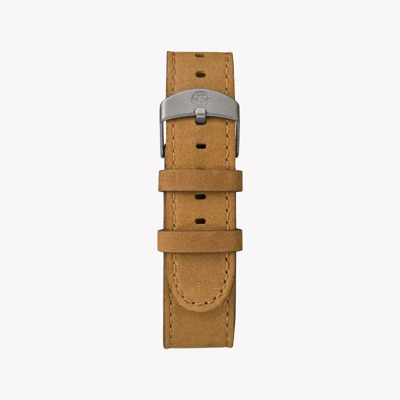 Timex Expedition Scout Tw4b06500 - Men's Rugged Leather Watch With Indiglo Night-Light & Durable Brass Design