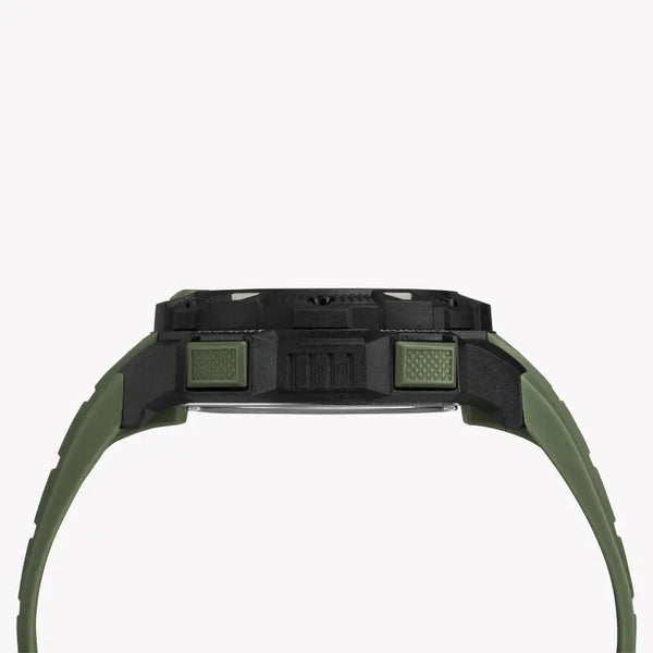 Timex Men's Green Resin Watch, Digital Dial | Tw4b09300
