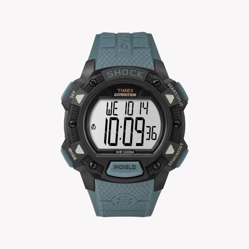 Timex Men's Blue Resin Watch, Digital Dial | Tw4b09400 by i-watch