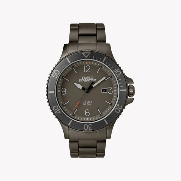 Timex Men's Black Stainless Steel Watch, Gray Dial | Tw4b10800 by i-watch