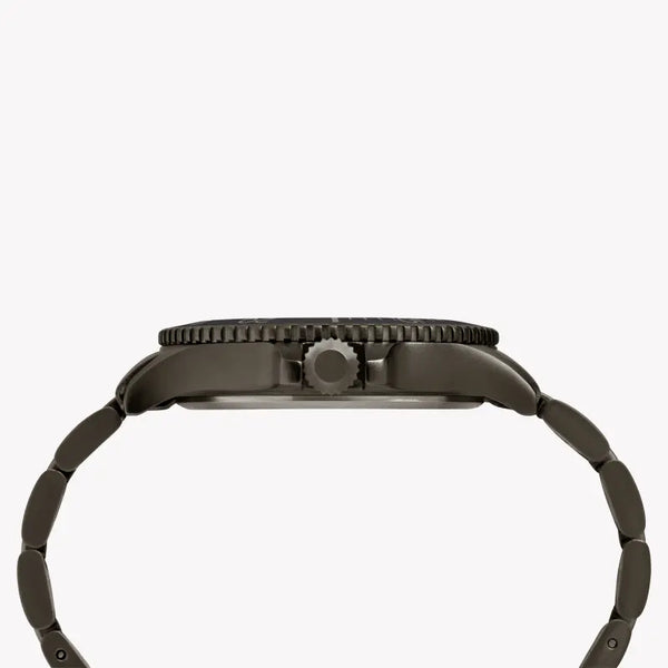 Timex Men's Black Stainless Steel Watch, Gray Dial | Tw4b10800 by i-watch