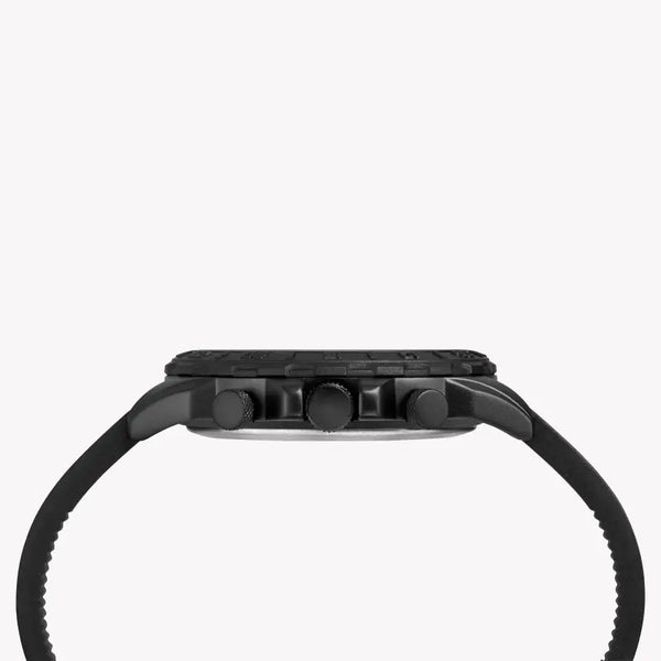 Timex Men's Black Silicone Watch, Brass Case | Tw4b17000