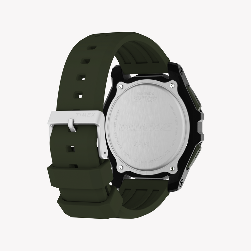 Timex Men's Solar Digital, Black/Green | Tw4b33700 by i-watch