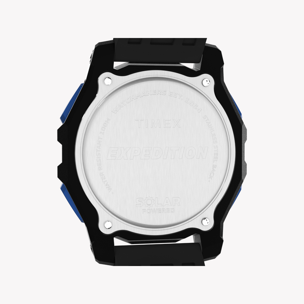 Timex Men's Black Solar-Powered Watch | Tw4b33900