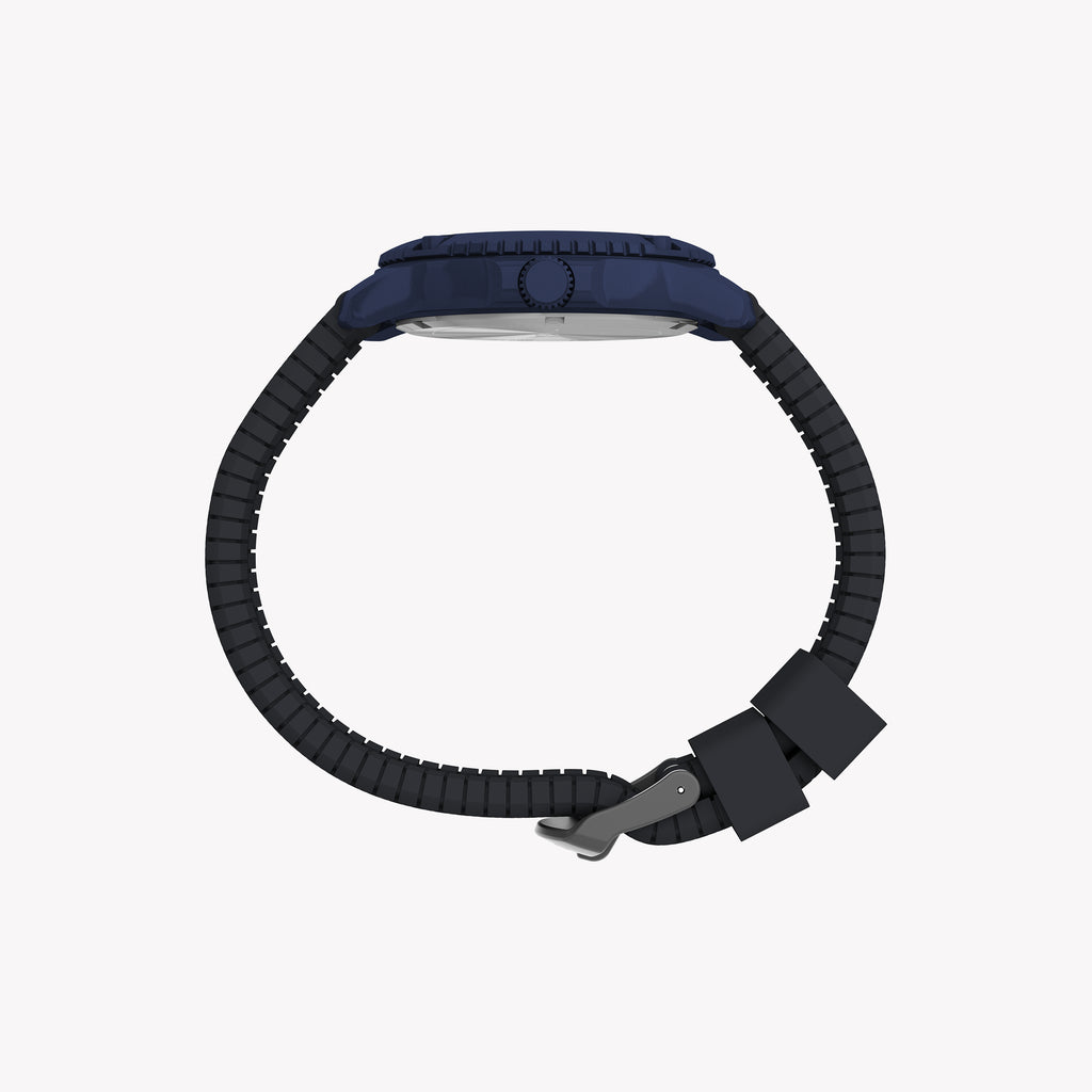 Timber Aluminum Blue Dial Silicone Strap Watch TW4B34600 | Stylish & Durable