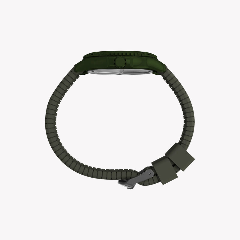 Timber Aluminum Case Green Dial Silicone Strap TW4B34700 Watch | Sporty & Lightweight by i-watch