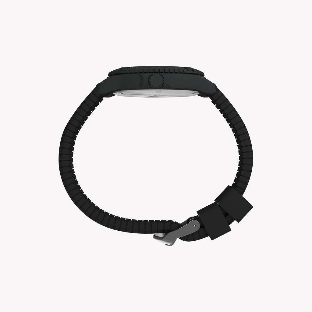 Timber Aluminum Case Black Dial Silicone Strap Watch TW4B34800