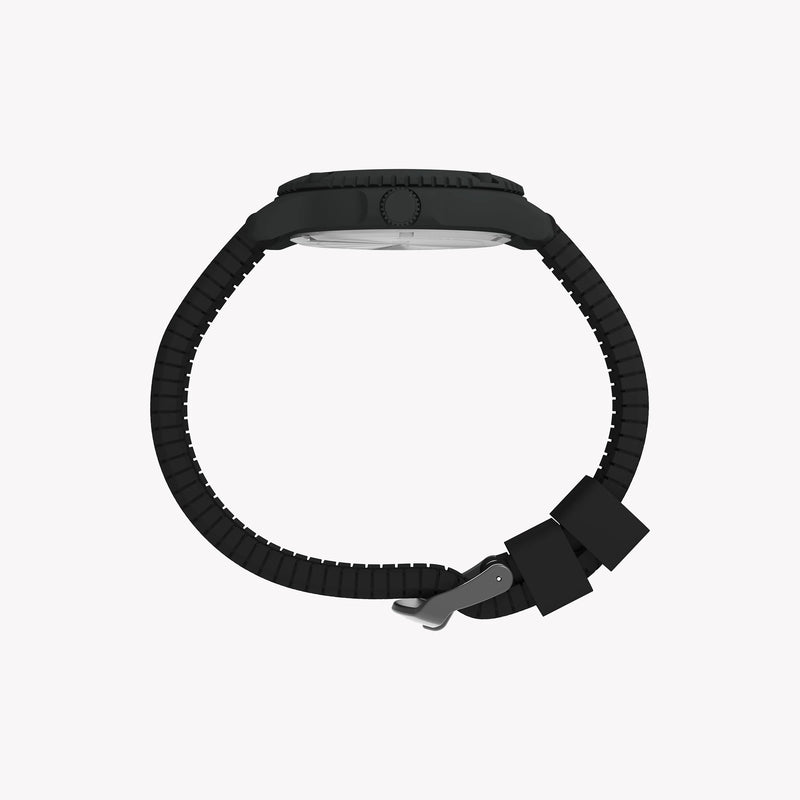 Timber Aluminum Case Black Dial Silicone Strap Watch TW4B34800 by i-watch