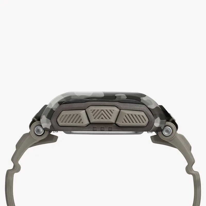 Timex Men's Gray Resin Digital Watch, Indiglo Light | Tw5m18300 by i-watch
