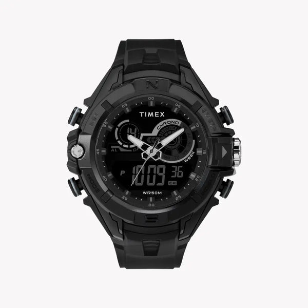 Timex Men's Black Resin Watch, Digital Dial | Tw5m23300 by i-watch