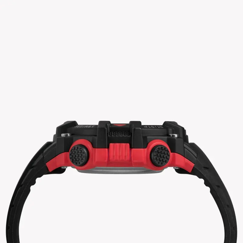 TIMEX TW5M27000 DGTL LIFESTYLE - MONTRE NUMÉRIQUE POUR HOMMES EN RÉSINE NOIRE AVEC BRACELET EN SILICONE SOUPLE