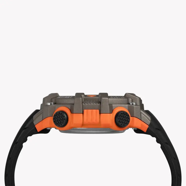 Timex Men's Black Silicone Watch, Digital Dial | Tw5m27200