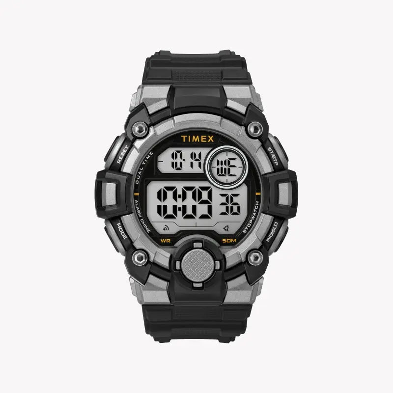 Timex Men's Black Resin Watch, Digital Dial | Tw5m27700
