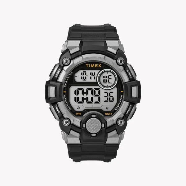 Timex Men's Black Resin Watch, Digital Dial | Tw5m27700