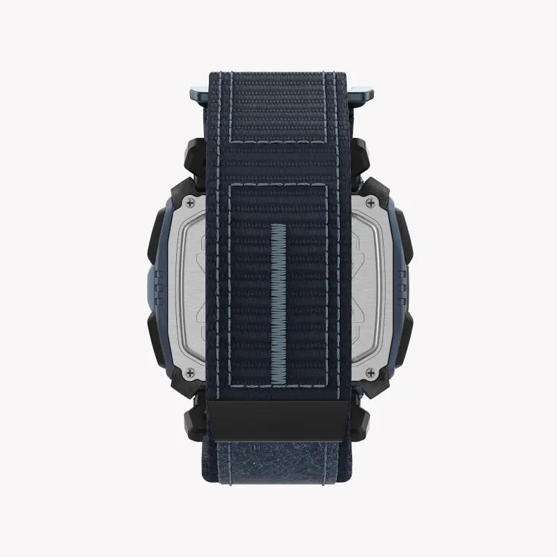 TIMEX DIGITAL COMMAND TW5M28700 – ROBUSTE HERRENUHR AUS SCHWARZEM STOFF MIT INDIGLO UND WASSERBESTÄNDIGKEIT