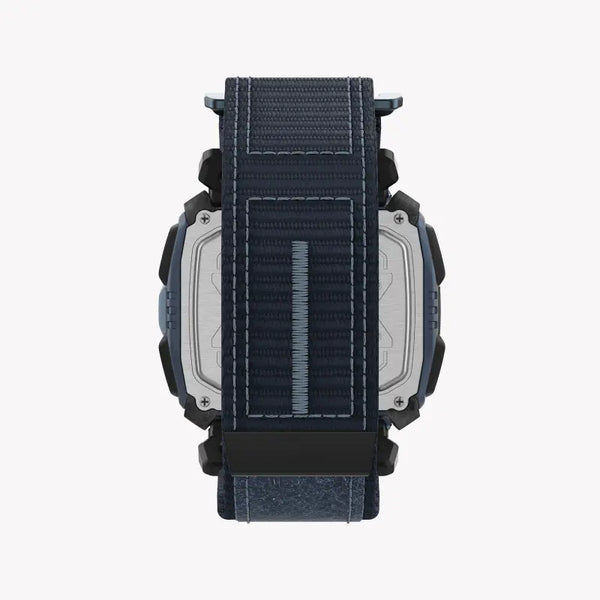 Timex Digital Command Tw5m28700 - Sturdy Black Fabric Men's Watch With Indiglo & Water Resistance by i-watch