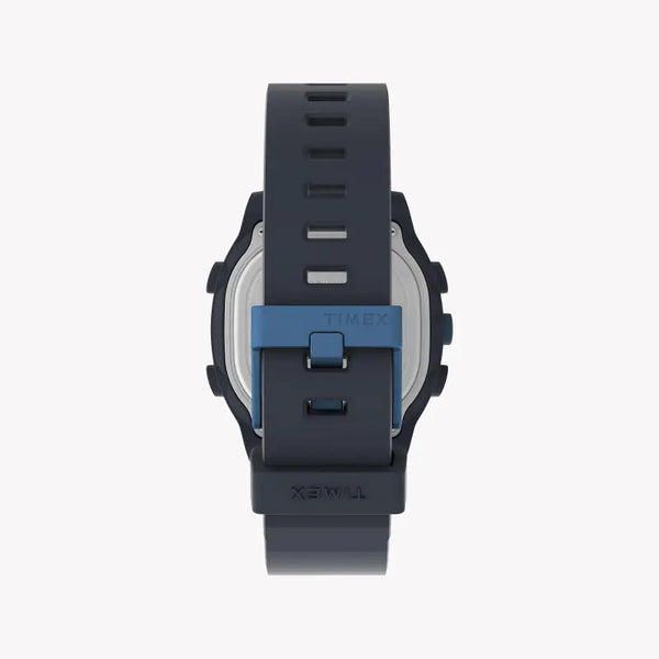 Timex Unisex Blue Silicone Watch, Digital Dial | Tw5m35500 by i-watch