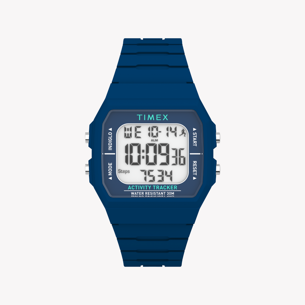 Timex Unisex's Resin Blue, Silicone Blue | Tw5m55700 by i-watch