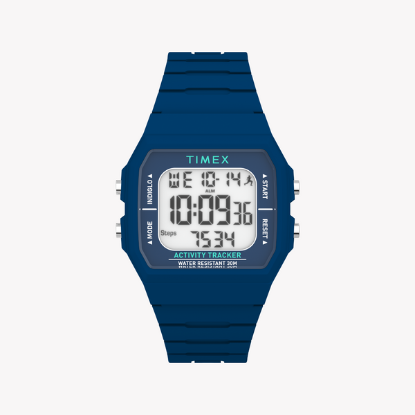 Timex Unisex's Resin Blue, Silicone Blue | Tw5m55700 by i-watch