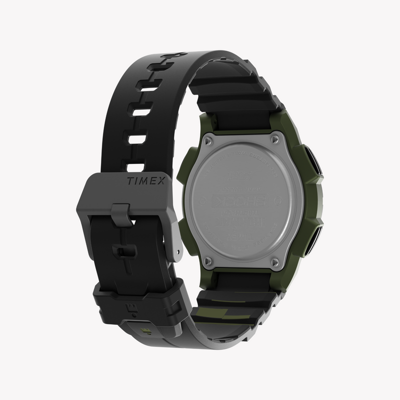 Timex Men's Green/Black Resin Watch | Model Tw5m64900