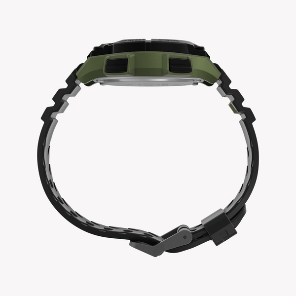 Timex Men's Green/Black Resin Watch | Model Tw5m64900