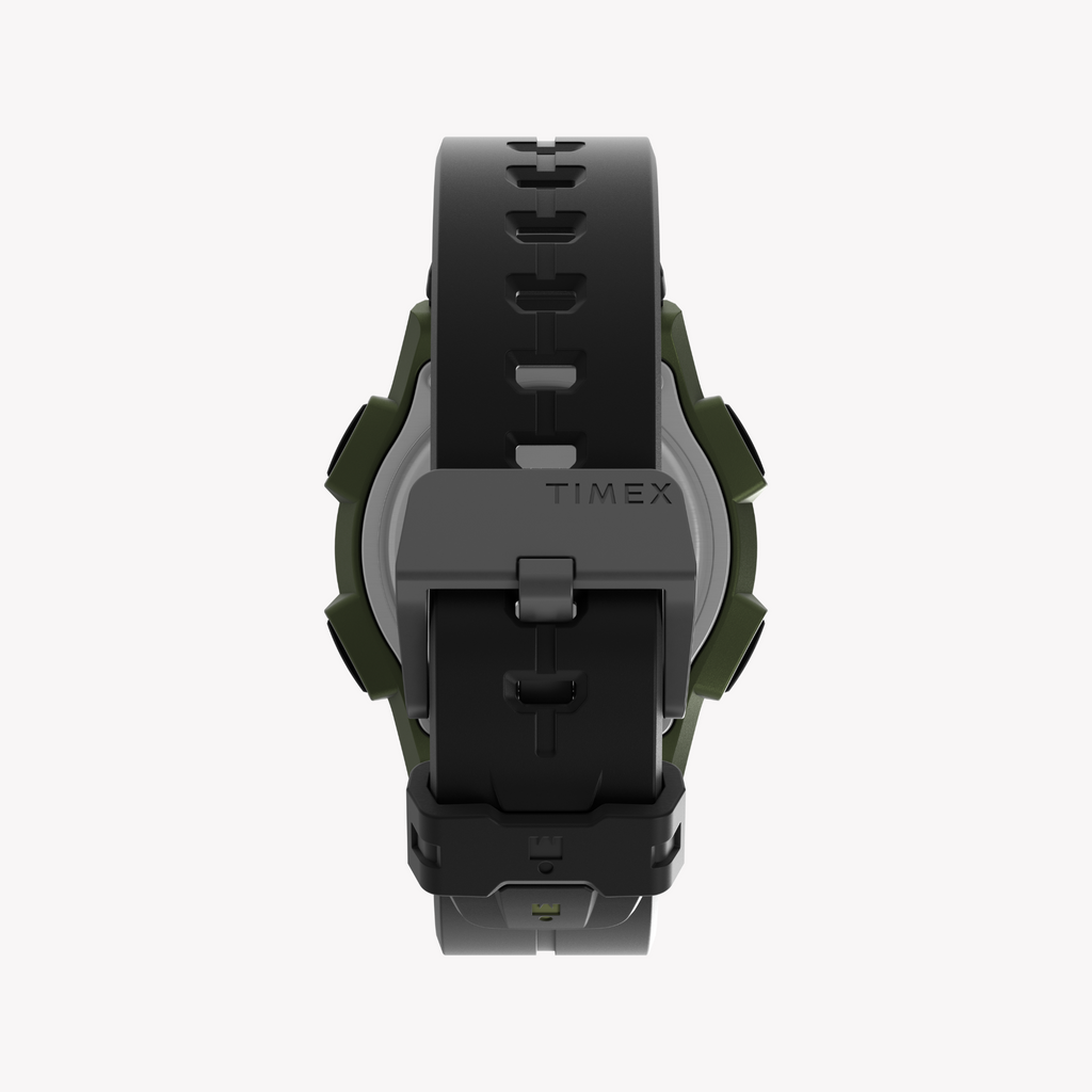 Timex Men's Green/Black Resin Watch | Model Tw5m64900